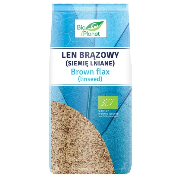 Bio Planet Len Brązowy (Siemię Lniane) BIO 400 g