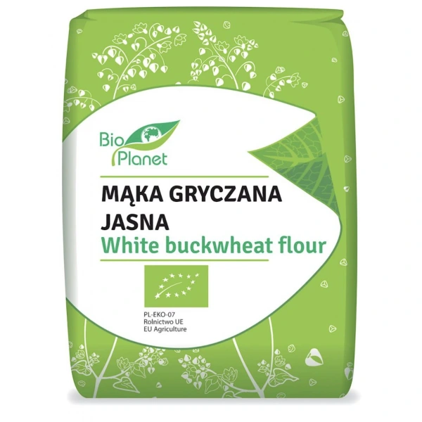 Bio Planet Mąka Gryczana Jasna BIO 1 kg