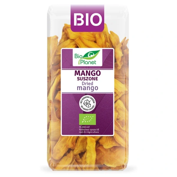 Bio Planet Mango Suszone BIO 100 g