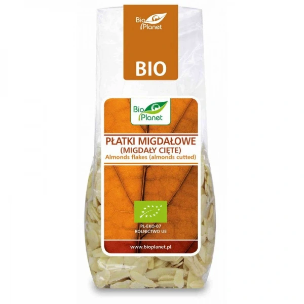 Bio Planet Płatki Migdałowe BIO 100 g