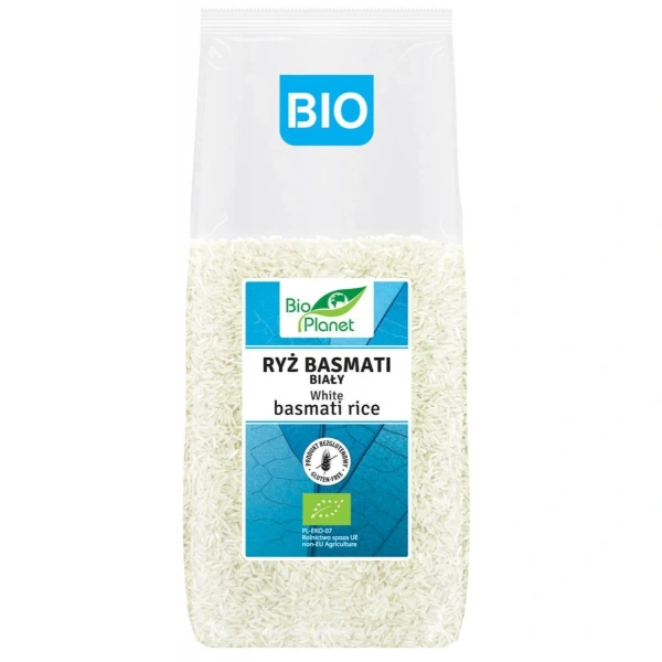 Bio Planet Ryż Basmati Biały Bezglutenowy BIO 1 kg