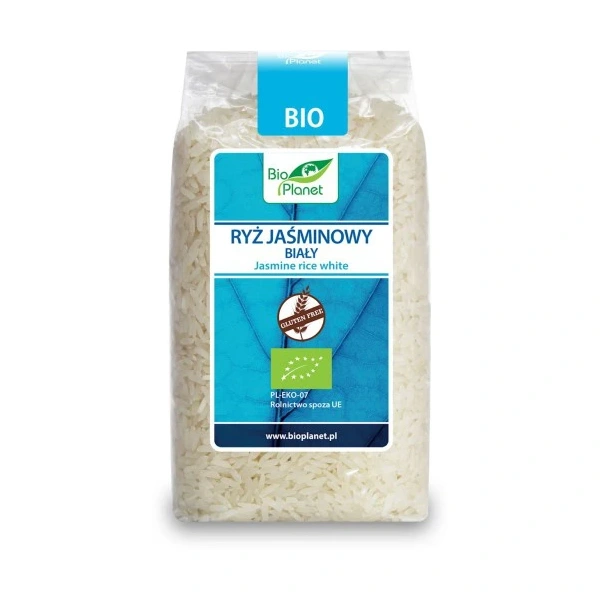 Bio Planet Ryż Jaśminowy Biały Bezglutenowy BIO 500 g