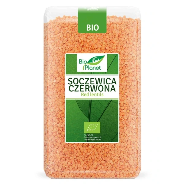 Bio Planet Soczewica Czerwona BIO 1 kg