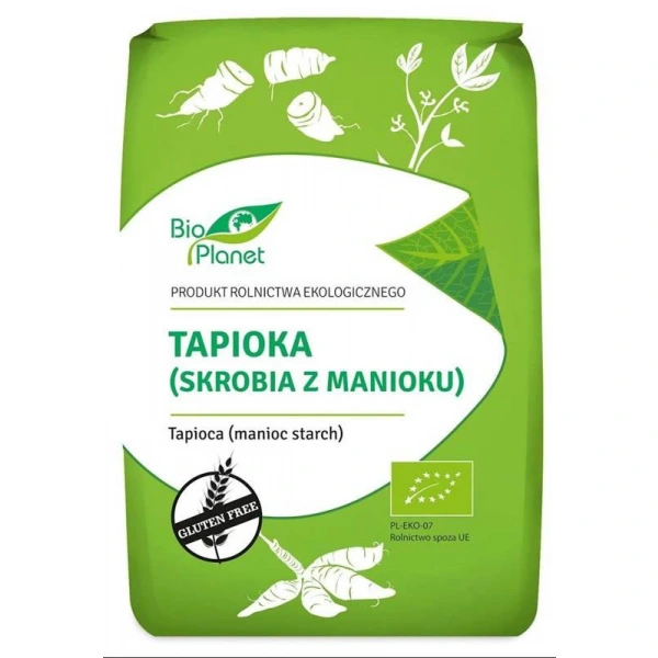 Bio Planet Tapioka (Skrobia Z Manioku) Bezglutenowa BIO 800 g