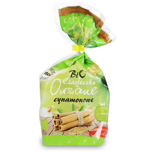 Bio ania ciastka owsiane cynamonowe bez dodatku cukrów bio 150 g
