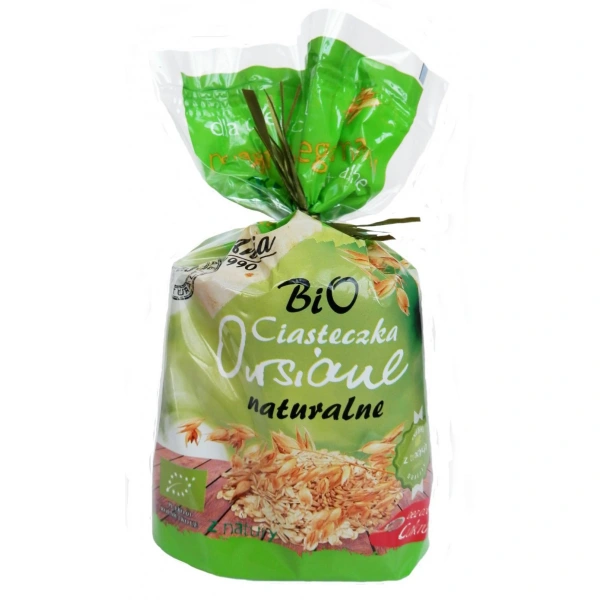 Bio ania ciastka owsiane naturalne bez dodatku cukrów bio 150 g