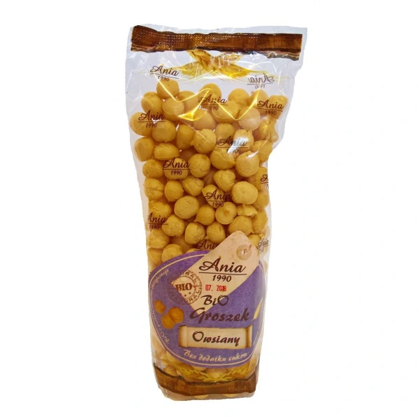 Bio ania groszek owsiany bez dodatku cukrów bio 70 g