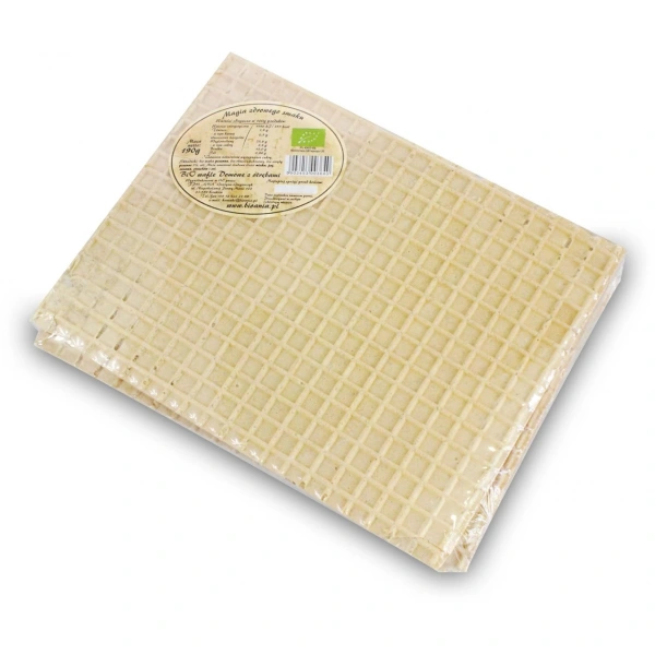 Bio ania wafle domowe z otrębami bez dodatku cukrów bio 190 g
