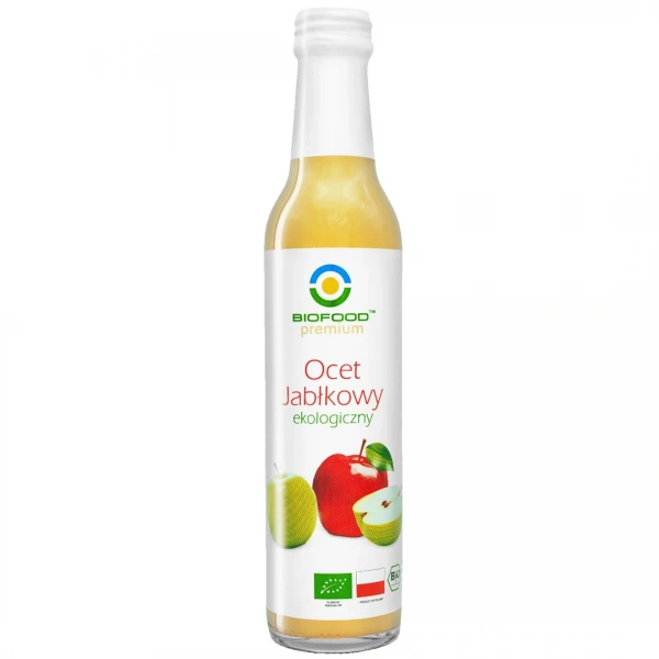 Bio food ocet jabłkowy 5 % niefiltrowany bio 250 ml