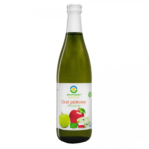 Bio food ocet jabłkowy 5 % niefiltrowany bio 500 ml