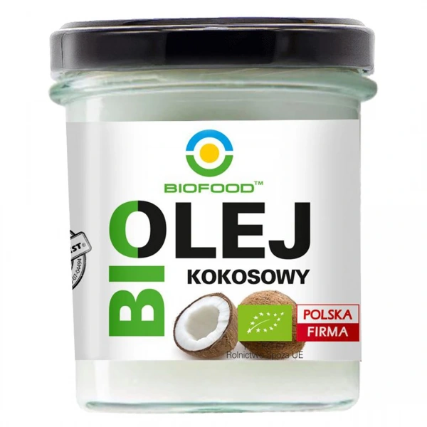 Bio food olej kokosowy bezwonny bio 260 ml