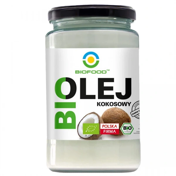 Bio food olej kokosowy bezwonny bio 670 ml