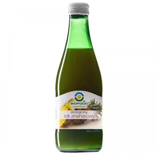 Bio food sok ananasowy nfc bezglutenowy bio 300 ml