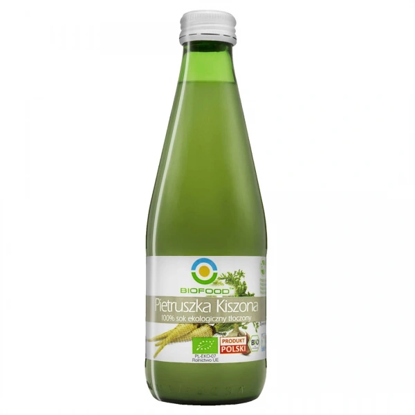 Bio food sok z pietruszki kiszonej nfc bezglutenowy bio 300 ml
