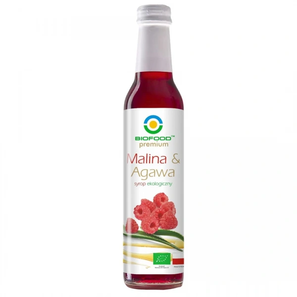 Bio food syrop malina z agawą bio 250 ml