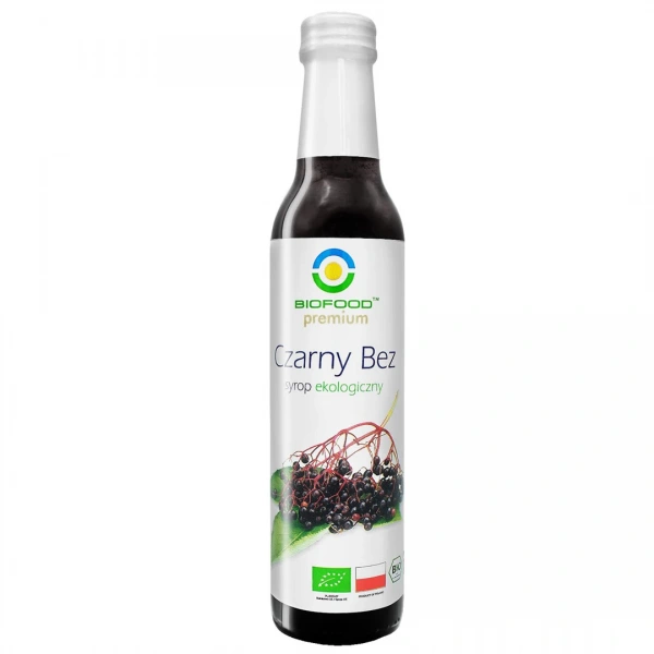 Bio food syrop z czarnego bzu bio 250 ml