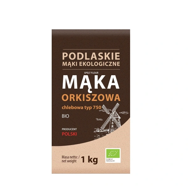 Bio life mąka orkiszowa chlebowa typ 750 bio 1 kg