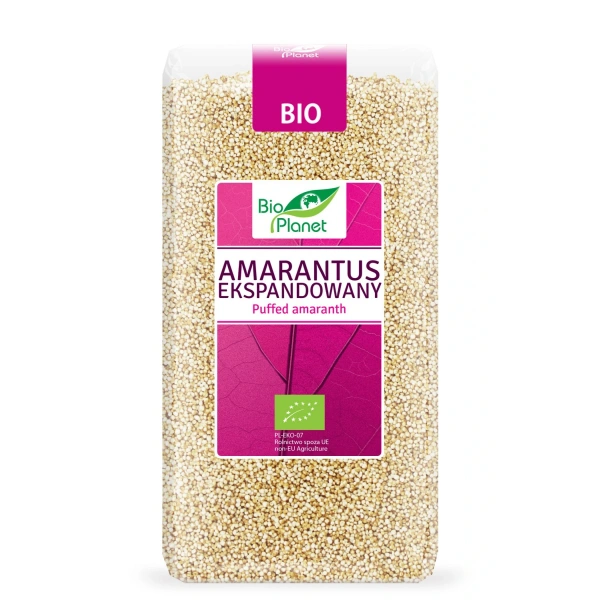 Bio planet amarantus ekspandowany bio 100 g