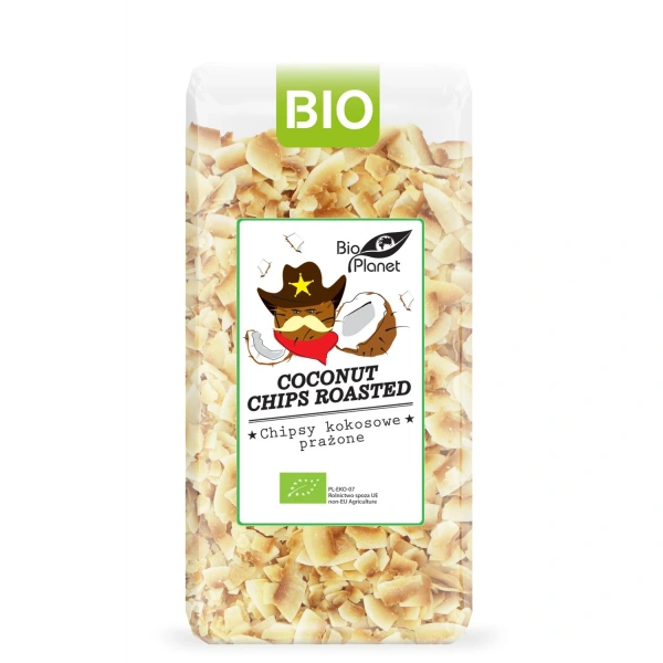 Bio planet chipsy kokosowe prażone bio 150 g