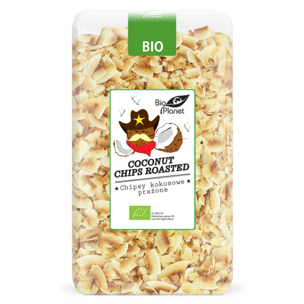 Bio planet chipsy kokosowe prażone bio 400 g