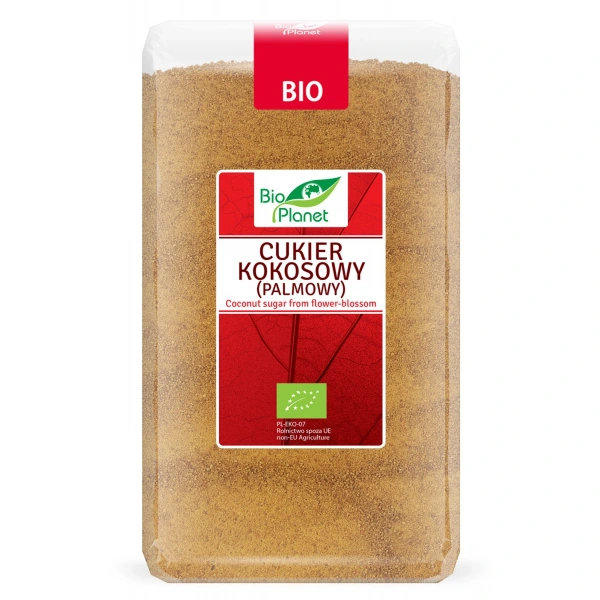 Bio planet cukier kokosowy bio 1 kg