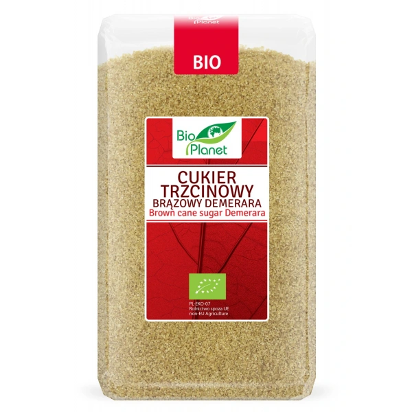 Bio planet cukier trzcinowy demerara bio 1 kg