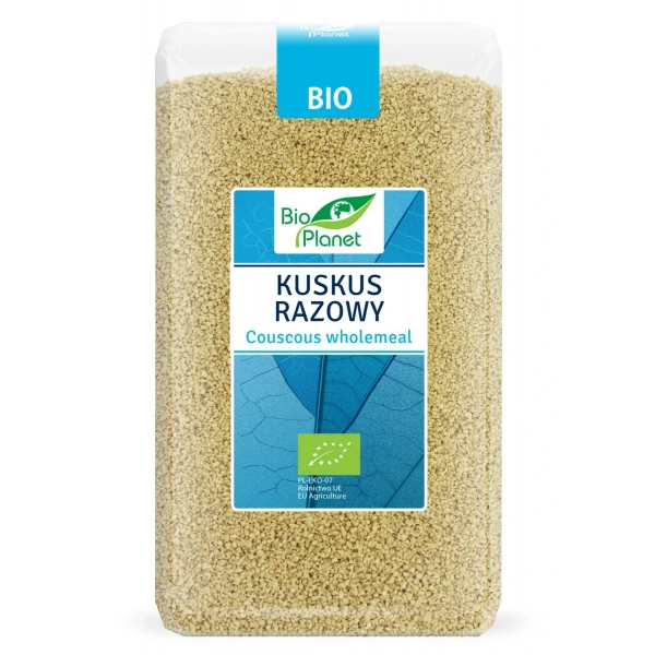 Bio planet kasza kuskus razowy bio 1 kg