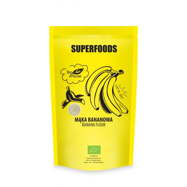 Bio planet mąka bananowa bio 200 g