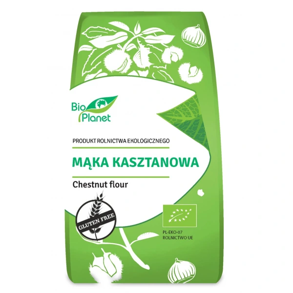 Bio planet mąka kasztanowa bezglutenowa bio 250 g