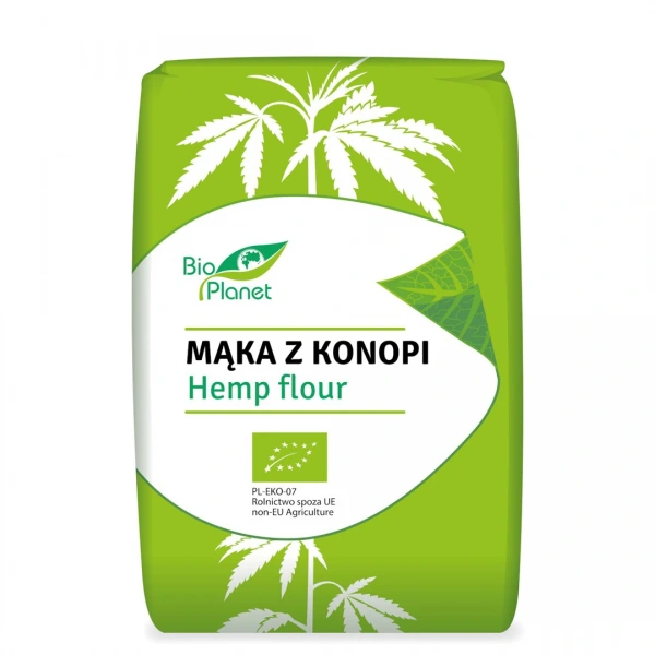 Bio planet mąka z konopi bio 400 g