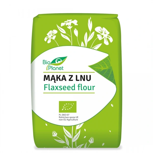 Bio planet mąka z lnu bio 400 g