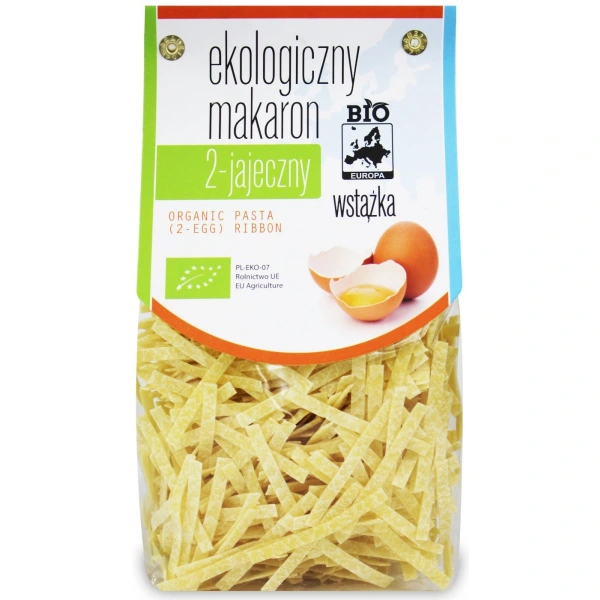 Bio planet makaron (2jajeczny) wstążki bio 250 g