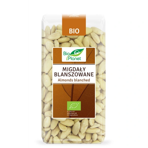 Bio planet migdały blanszowane bio 350 g