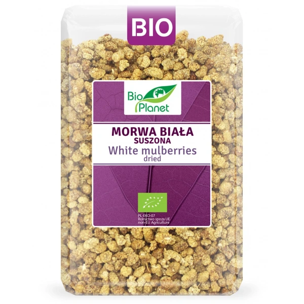 Bio planet morwa biała suszona bio 1 kg