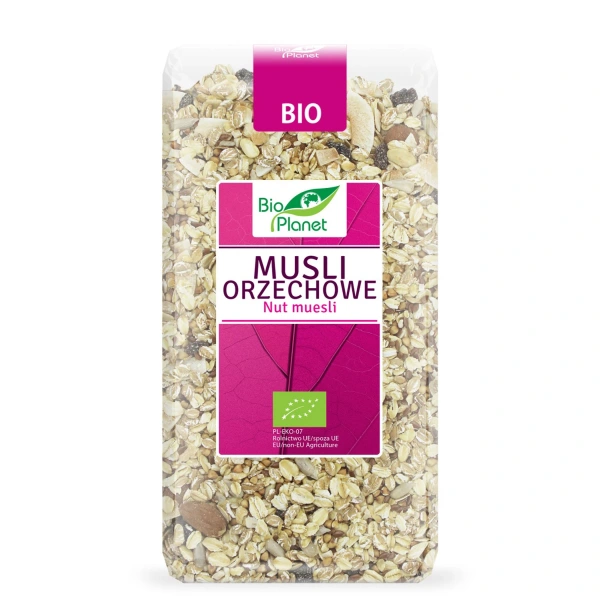 Bio planet musli orzechowe bio 300 g