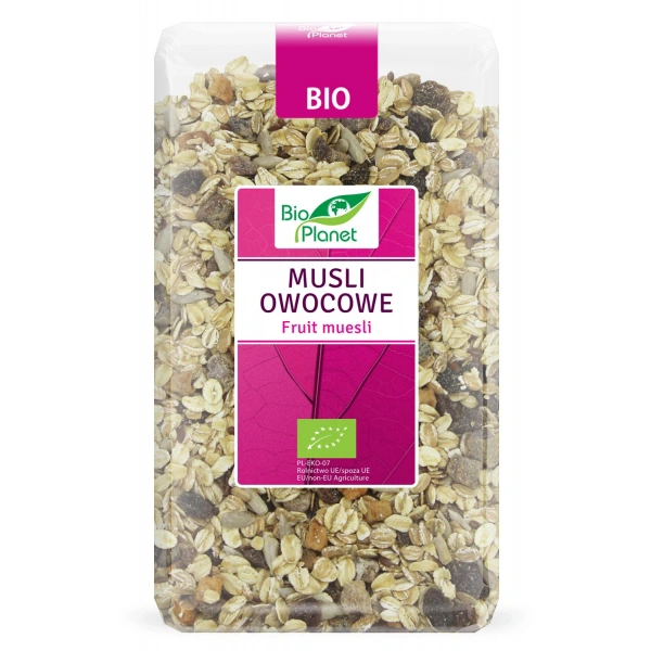 Bio planet musli owocowe bio 600 g