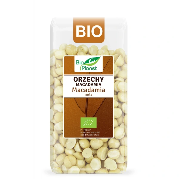 Bio planet orzechy macadamia bio 350 g