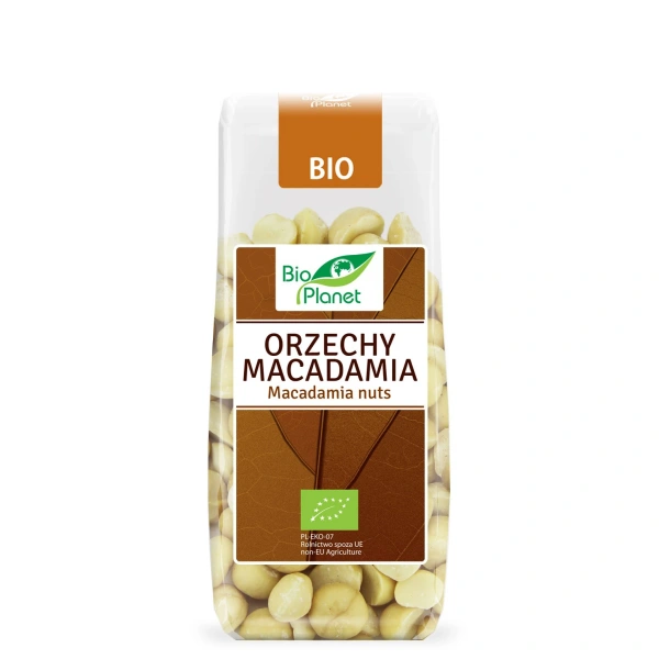 Bio planet orzechy macadamia bio 75 g