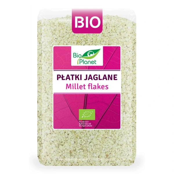 Bio planet płatki jaglane bio 1 kg