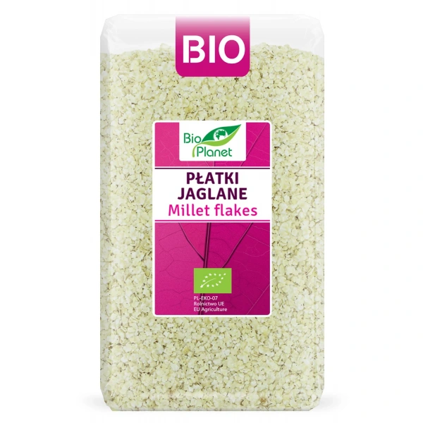 Bio planet płatki jaglane bio 600 g