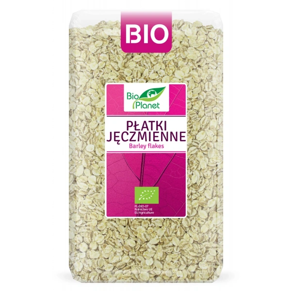 Bio planet płatki jęczmienne bio 600 g