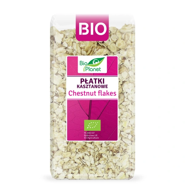 Bio planet płatki kasztanowe bio 300 g