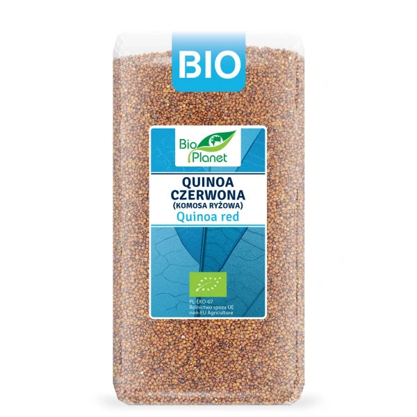 Bio planet quinoa czerwona (komosa ryżowa) bio 500 g