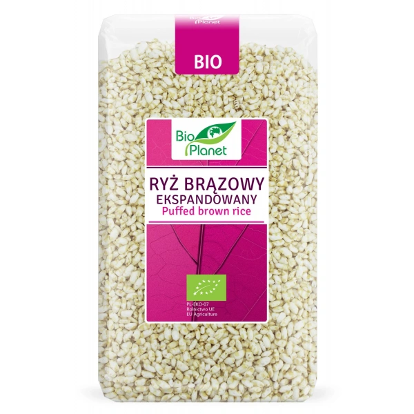 Bio planet ryż brązowy ekspandowany bio 150 g