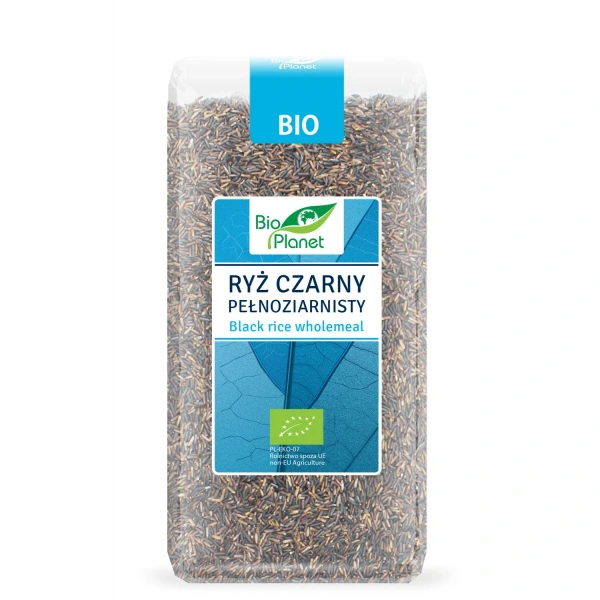 Bio planet ryż czarny pełnoziarnisty bio 400 g