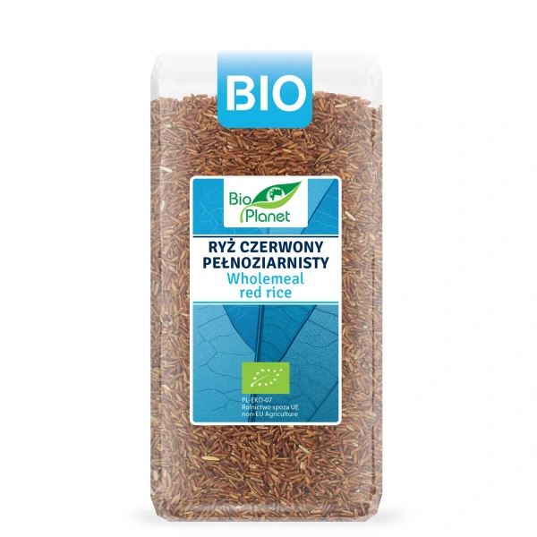 Bio planet ryż czerwony pełnoziarnisty bio 400 g