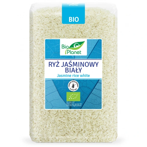 Bio planet ryż jaśminowy biały bezglutenowy bio 2 kg