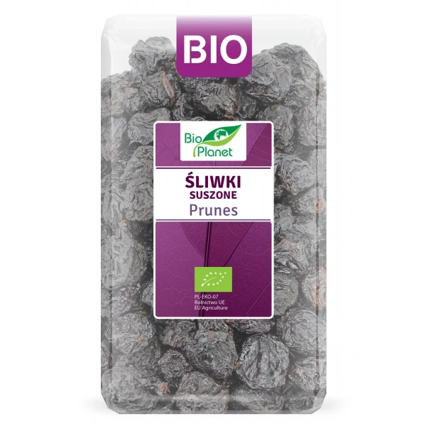 Bio planet śliwki suszone bio 1 kg