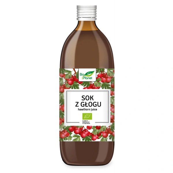 Bio planet sok z głogu bio 500 ml