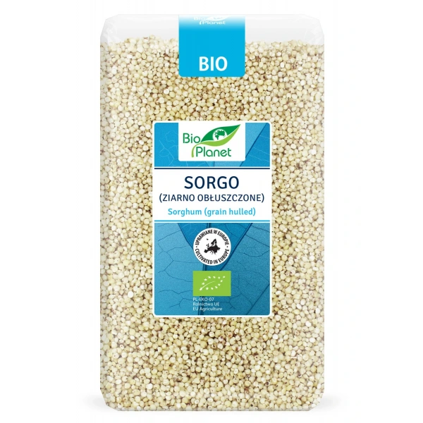 Bio planet sorgo (ziarno obłuszczone) bio 1 kg